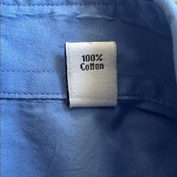 Calvin Klein Light Blue Dress Shirt 100% Cotton - Picture 6 of 6